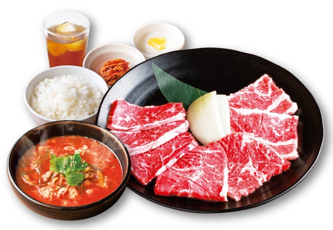 スペシャルランチ ワイルドカルビ&ワイルドロース
