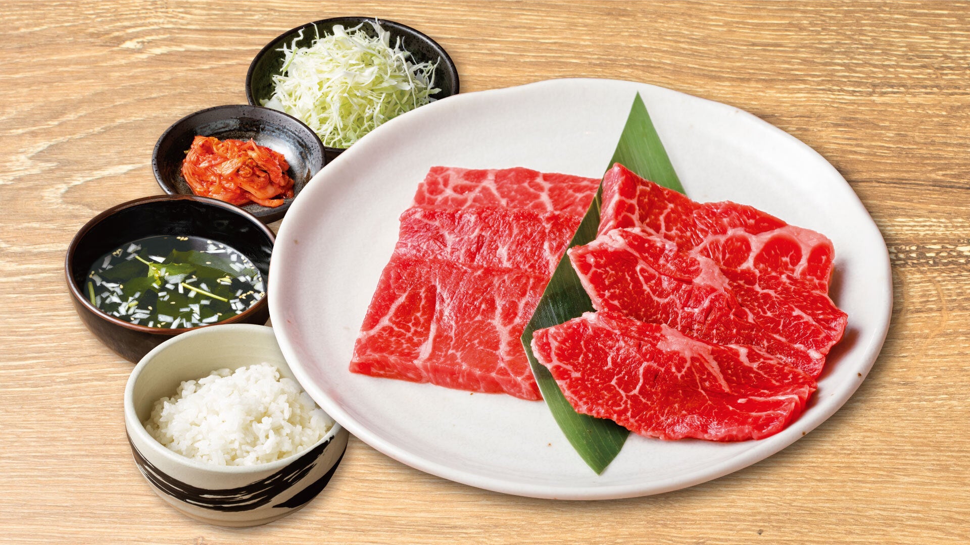 花炎亭カルビ.花炎亭ロースランチ