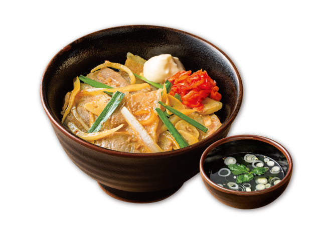 ワンコイン_豚スタミナ丼