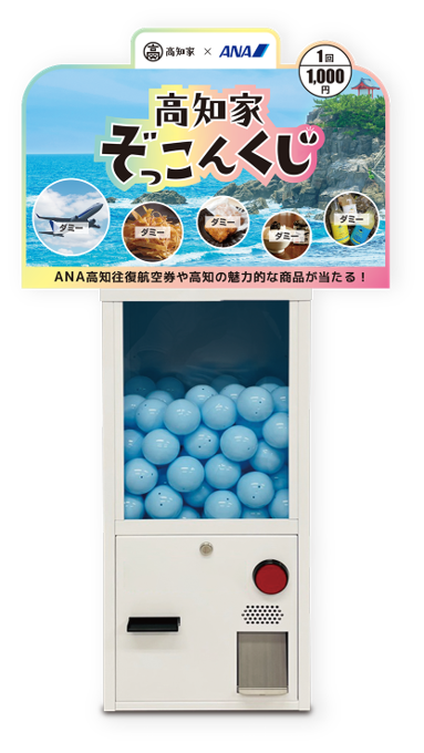 「高知家ぞっこんくじ」 ※イメージ