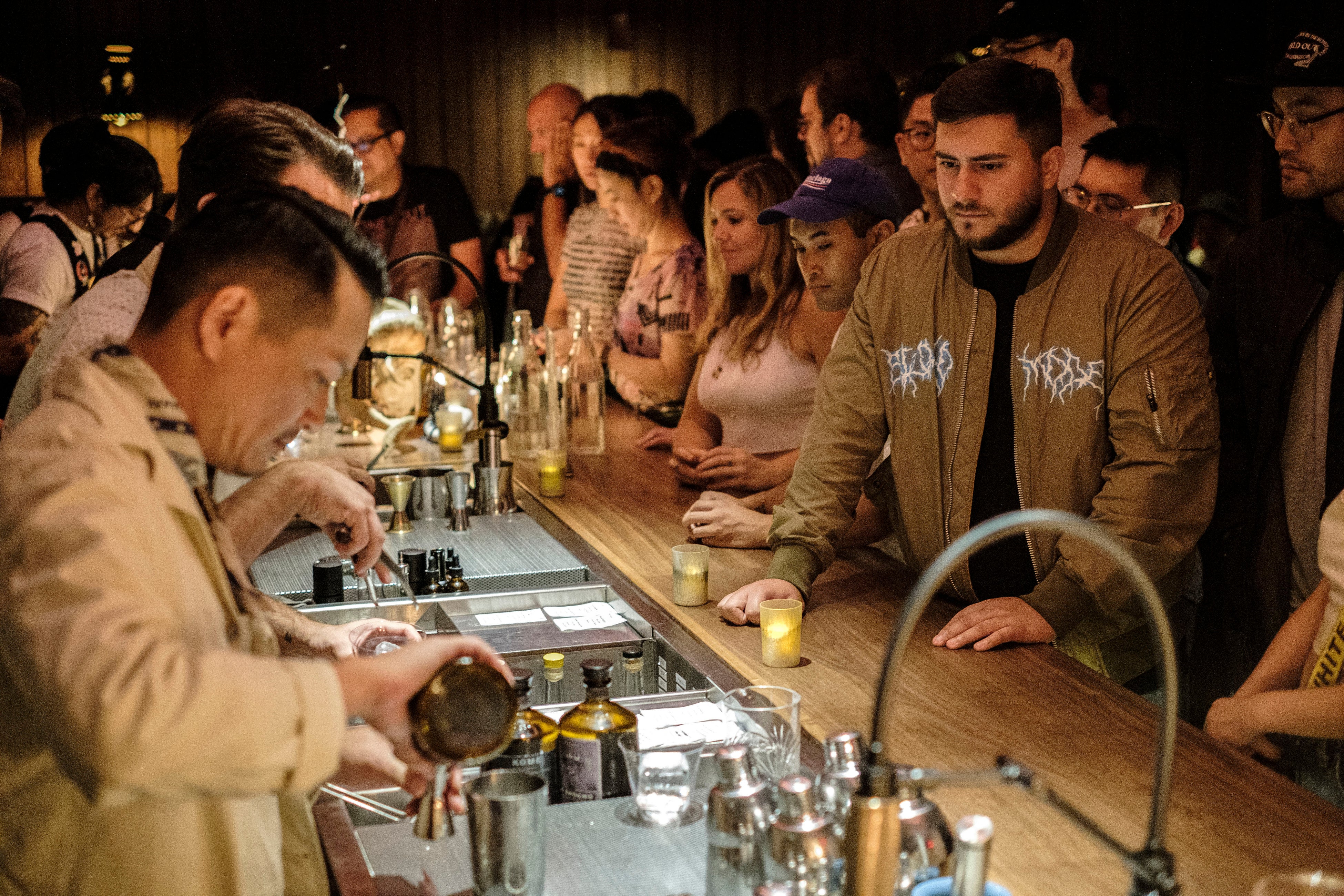 The World’s 50 Best Bars 6位のDouble Chicken Please (NY)でのセミナー、ローンチパーティー