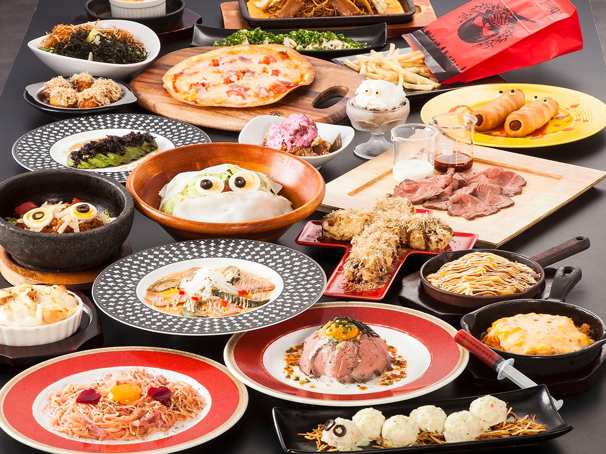 目で見て楽しめるメニューばかり