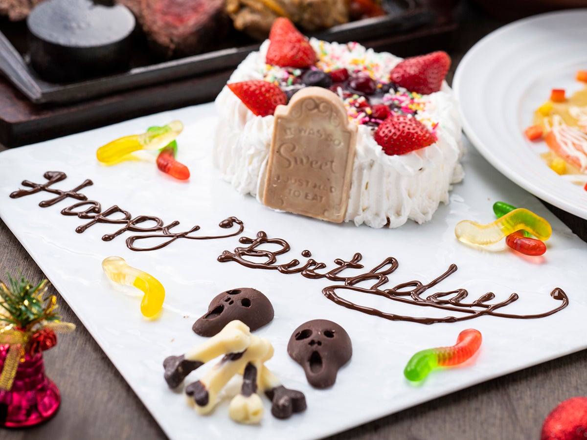 メッセージ付きのオリジナルケーキ