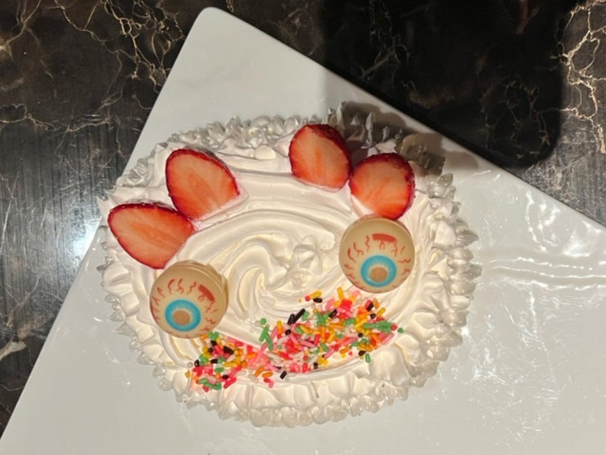 5周年記念ケーキ