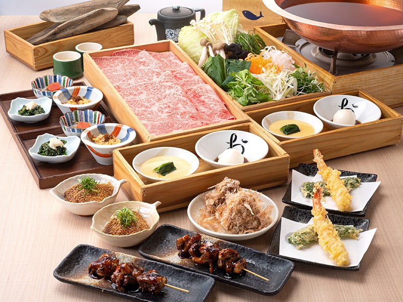 黒毛和牛ロースのだししゃぶコース