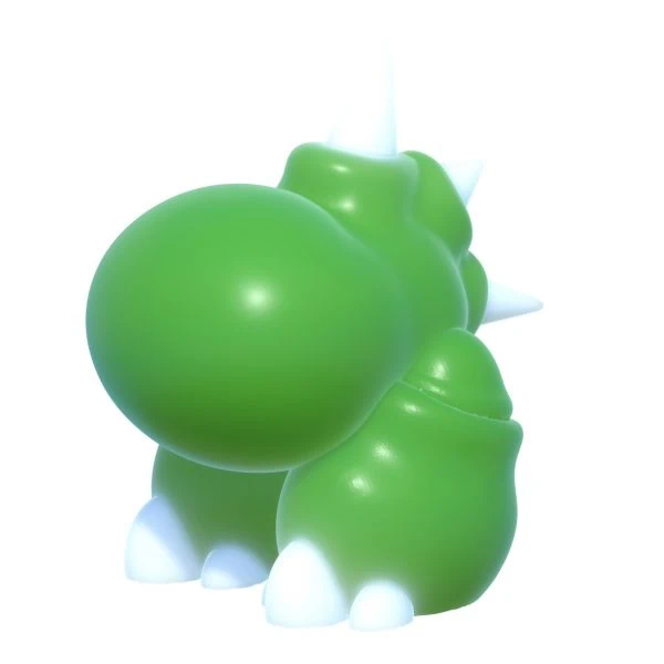 MAHANA《 NFT figure＿MAX hoot dino》