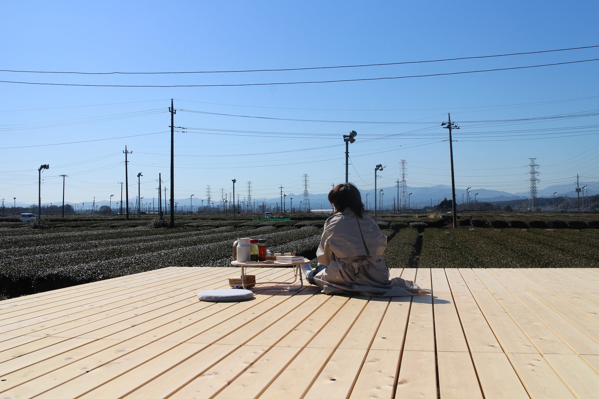 非日常を味わえる「茶の輪」