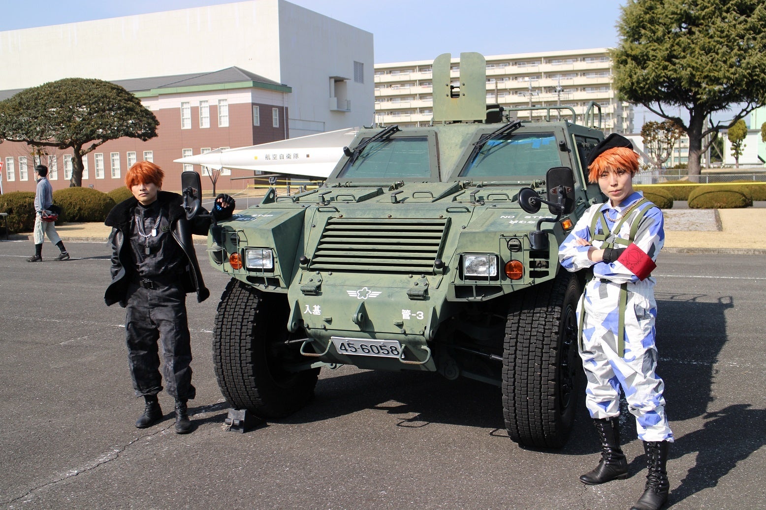 航空自衛隊車両展示