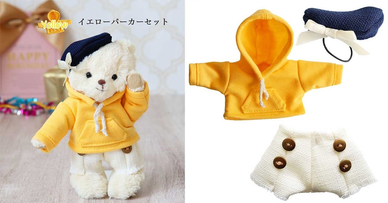 推し活をもっと楽しく！推し色を楽しむぬいぐるみ服『おしゃれ