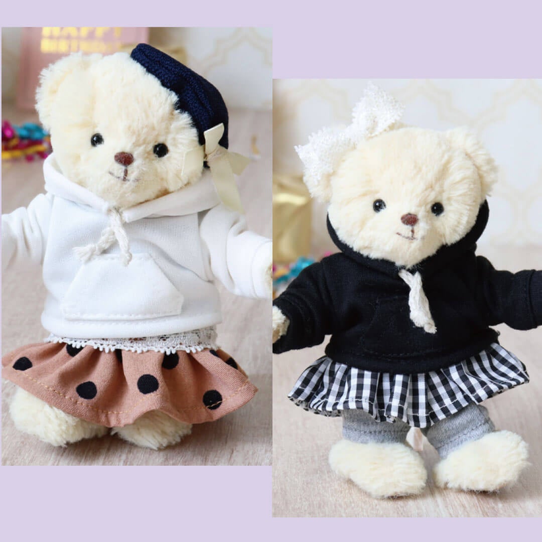 推し活をもっと楽しく！推し色を楽しむぬいぐるみ服『おしゃれこぐま