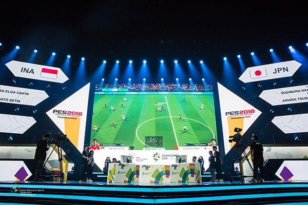 第18回アジア競技大会（2018年 ジャカルタ・パレンバン）にてデモンストレーションとして実施されたeスポーツ競技にて日本代表が優勝