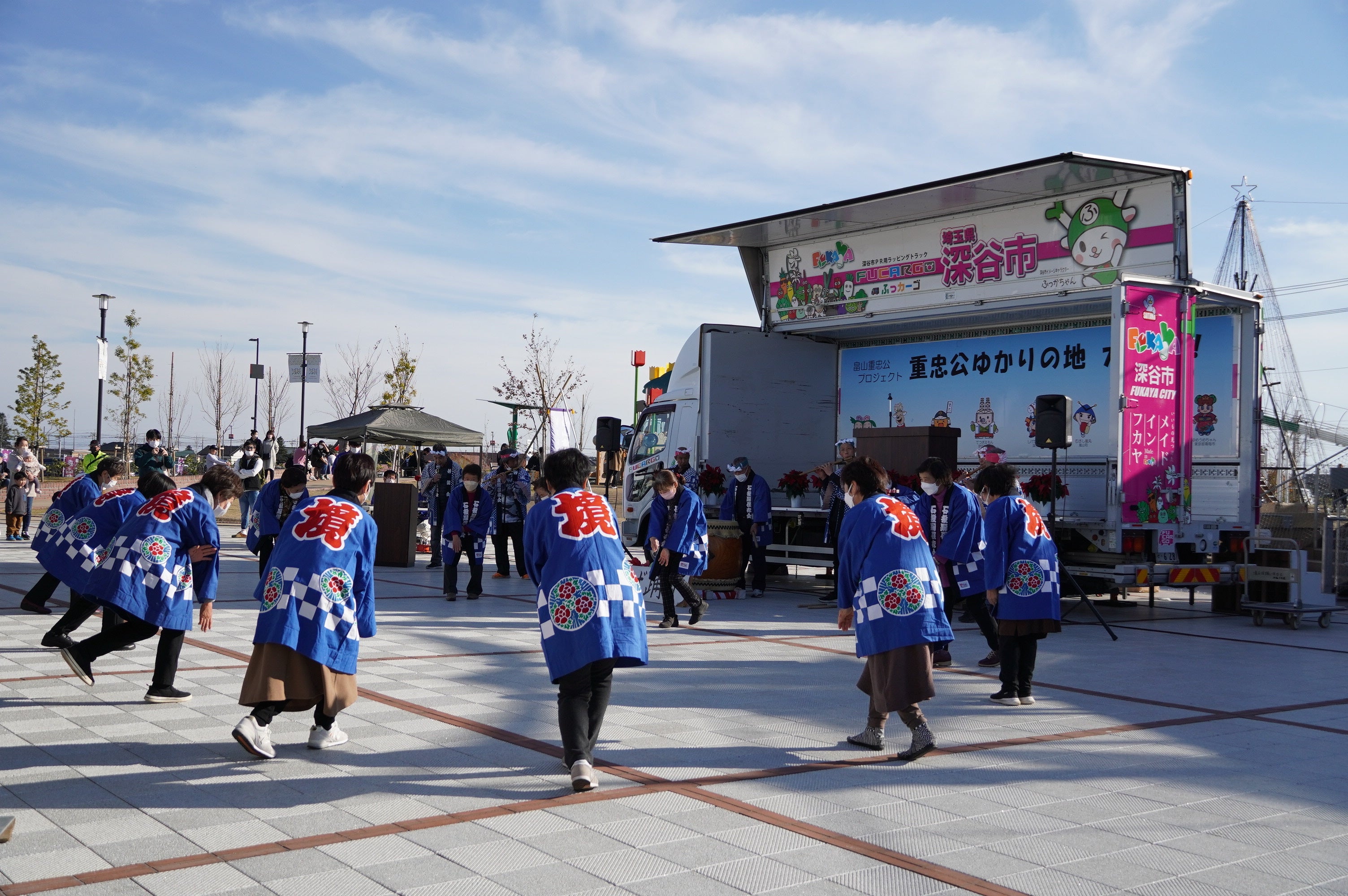 深谷市『境石投踊り』
