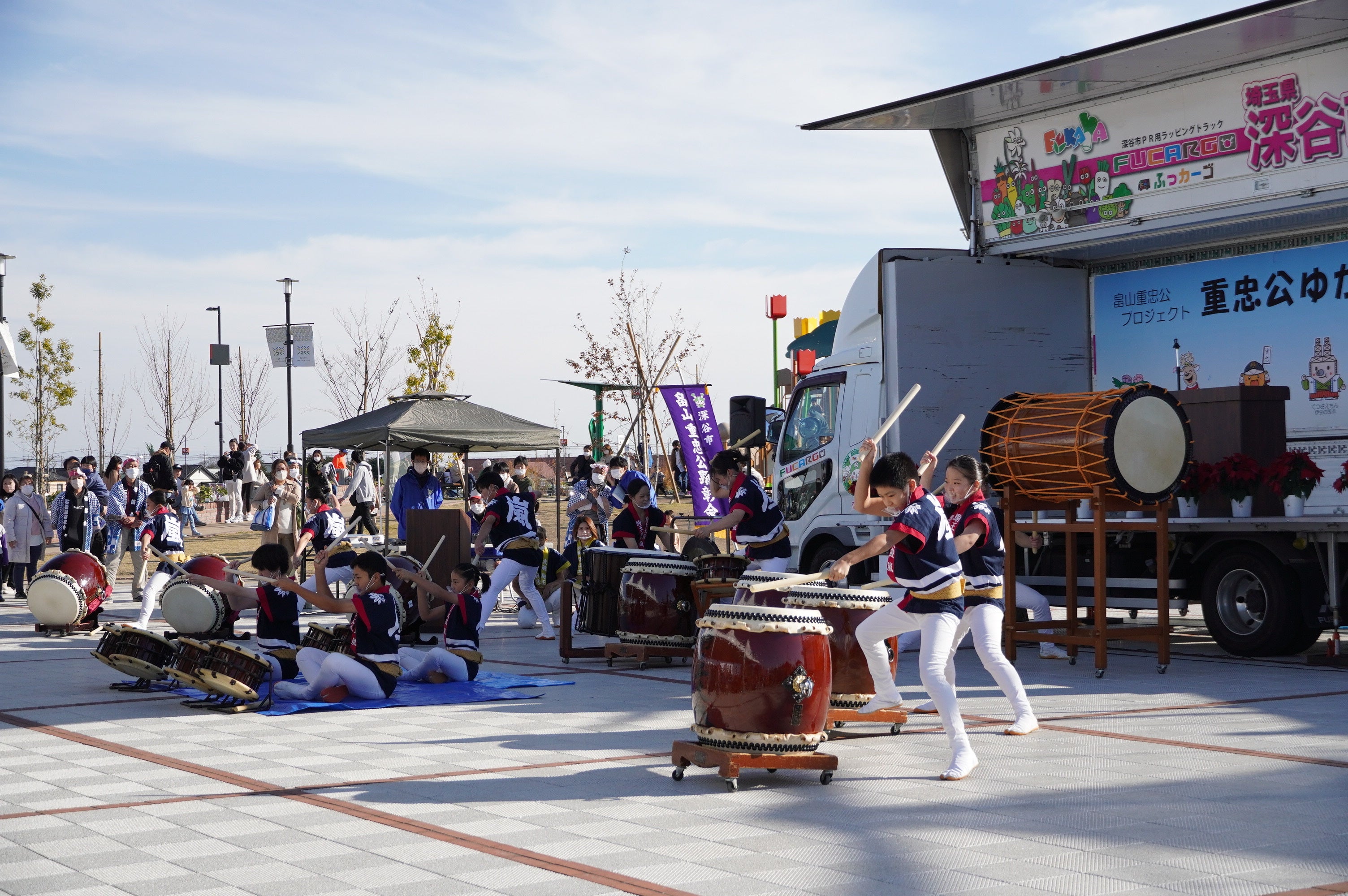 嵐山町『武蔵駒王太鼓』