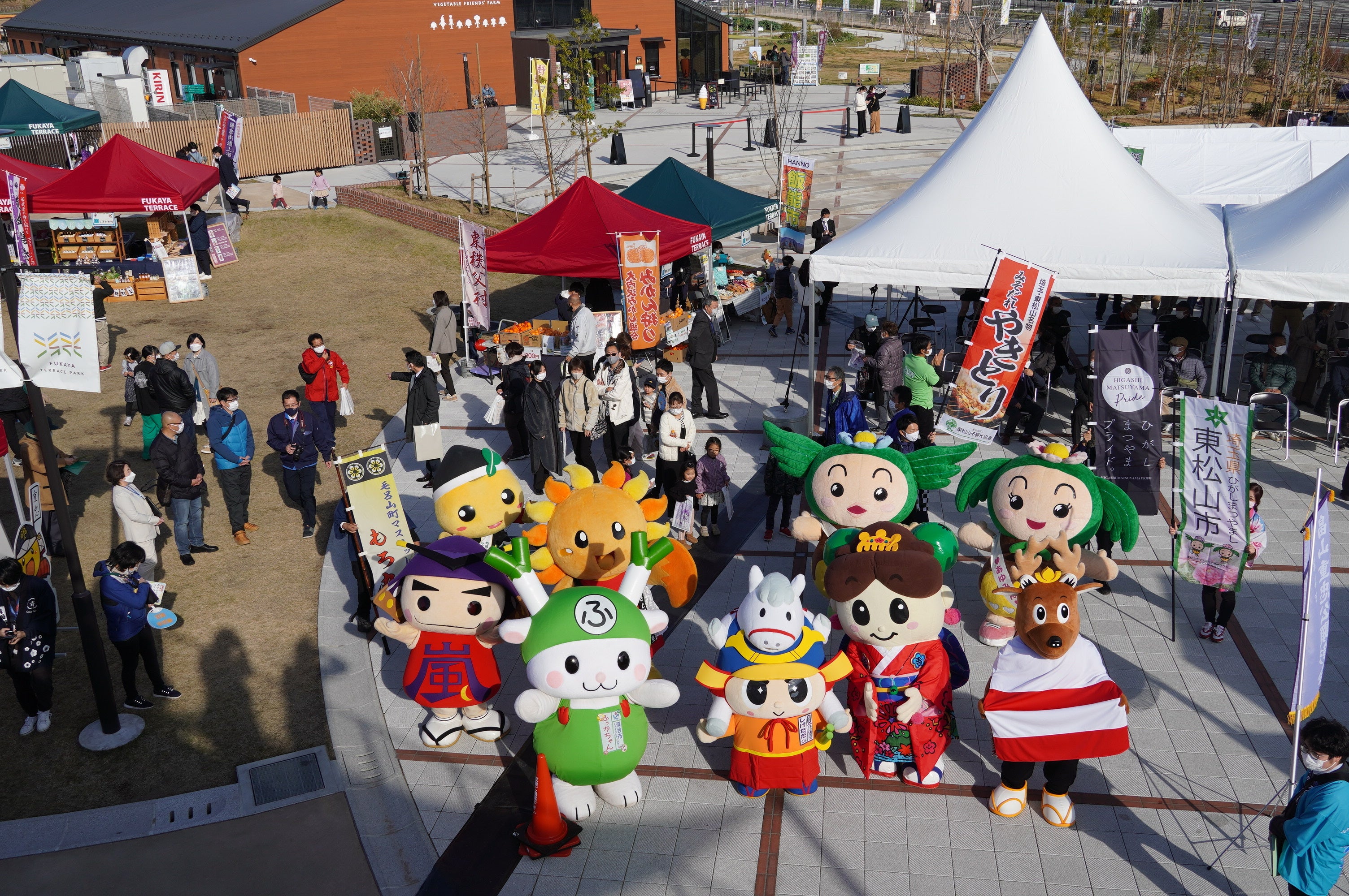 ゆるキャラ集合写真