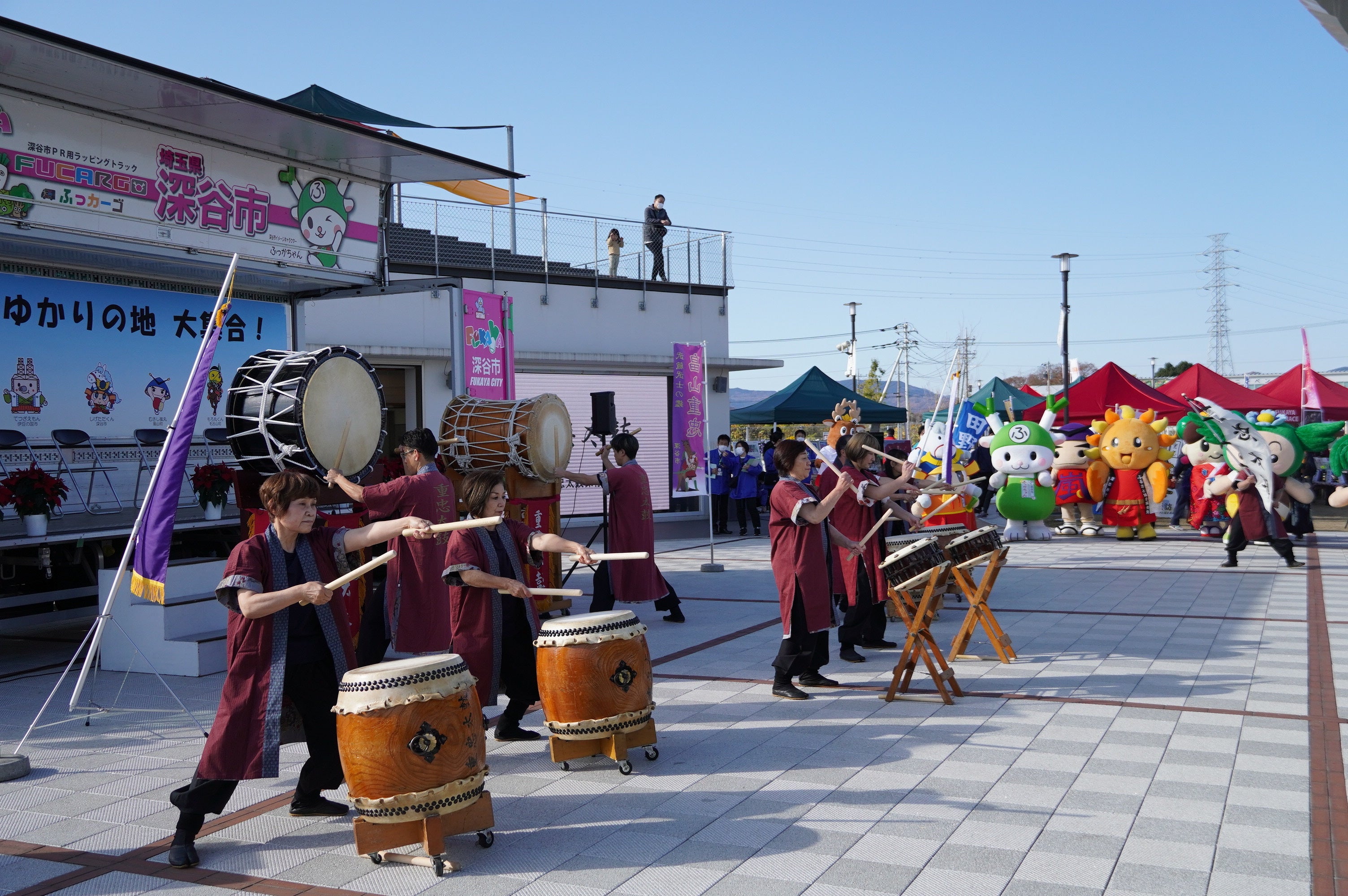 深谷市『重忠太鼓』