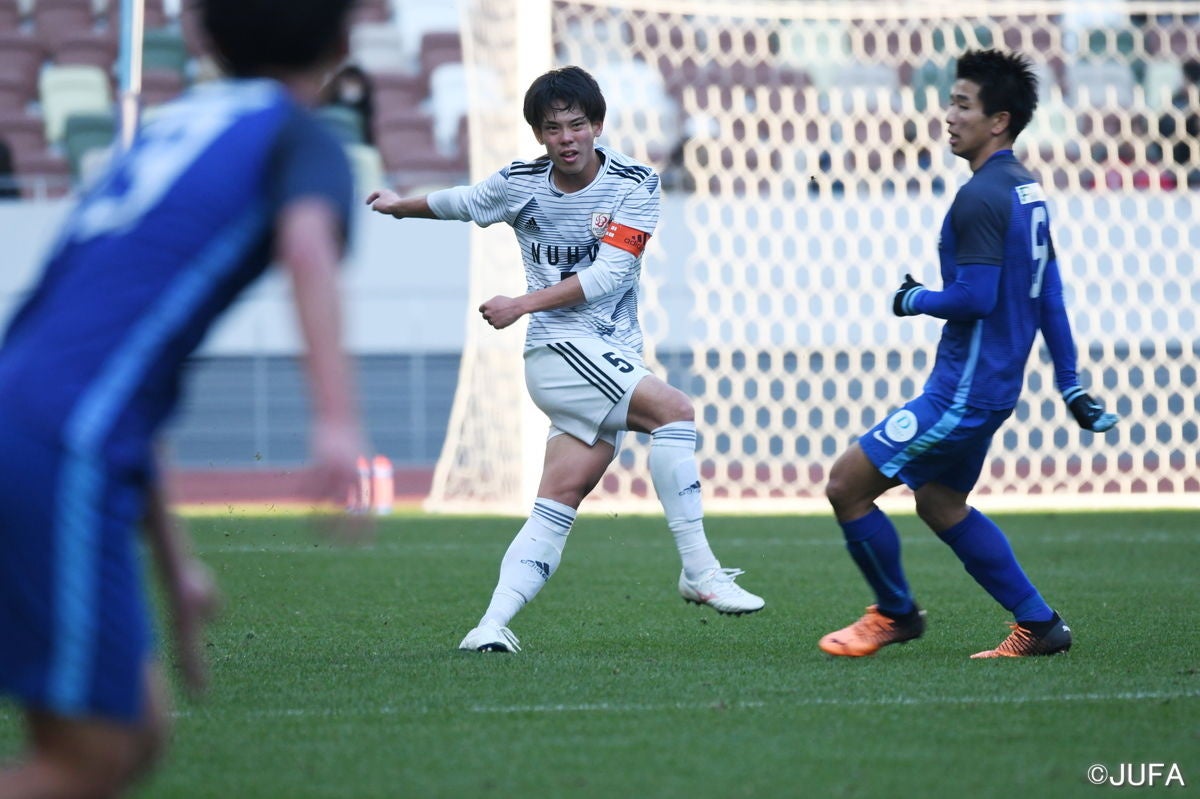 高校選手権の優勝経験もある新潟医療福祉大学の主将・二階堂正哉が追加点を挙げる。