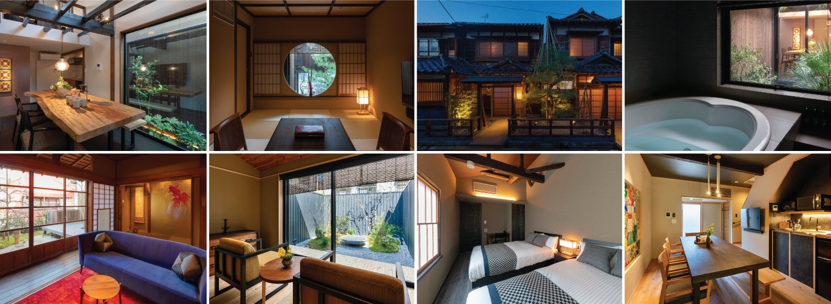 (株)エイジェーインターブリッジが運営する一棟貸し町家宿「町家レジデンスイン金沢」（一例）