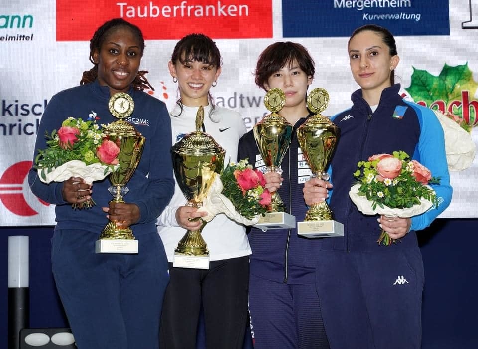 左からBLAZE(FRA)、KIEFER(USA)、宮脇、CIPRESSA(ITA)