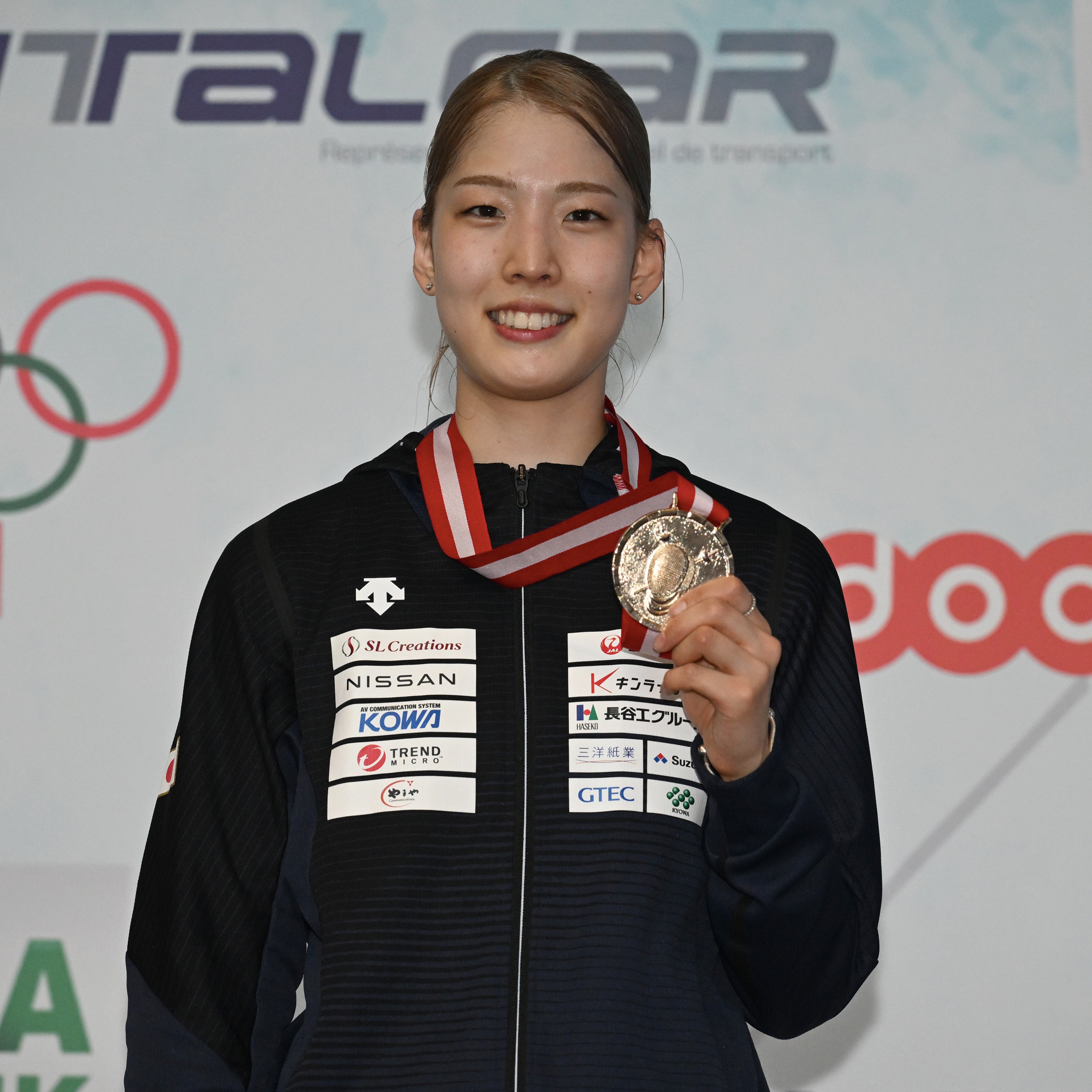 江村美咲選手(立飛ホールディングス)