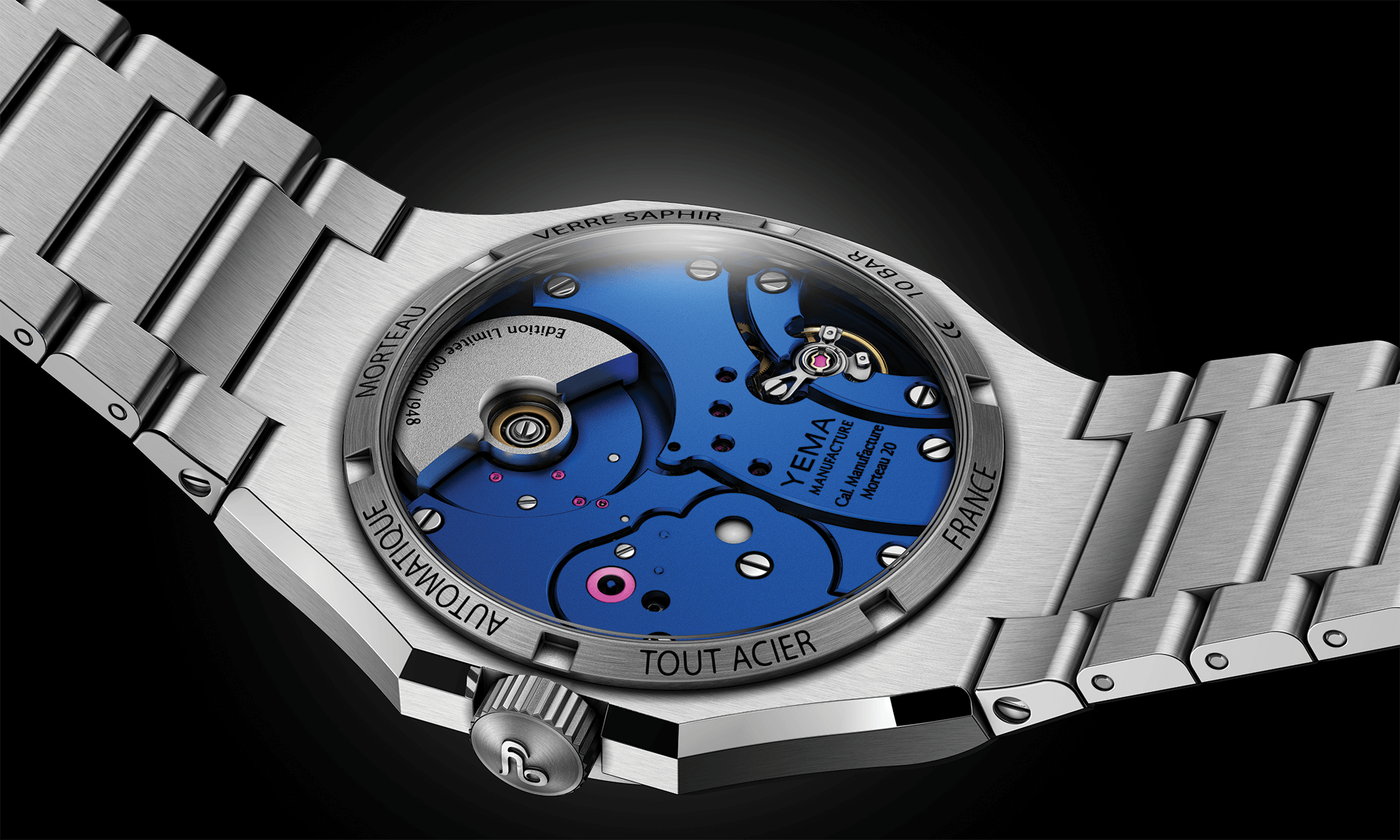 フランス腕時計ブランドイエマから新ムーブメント搭載《リストマスター