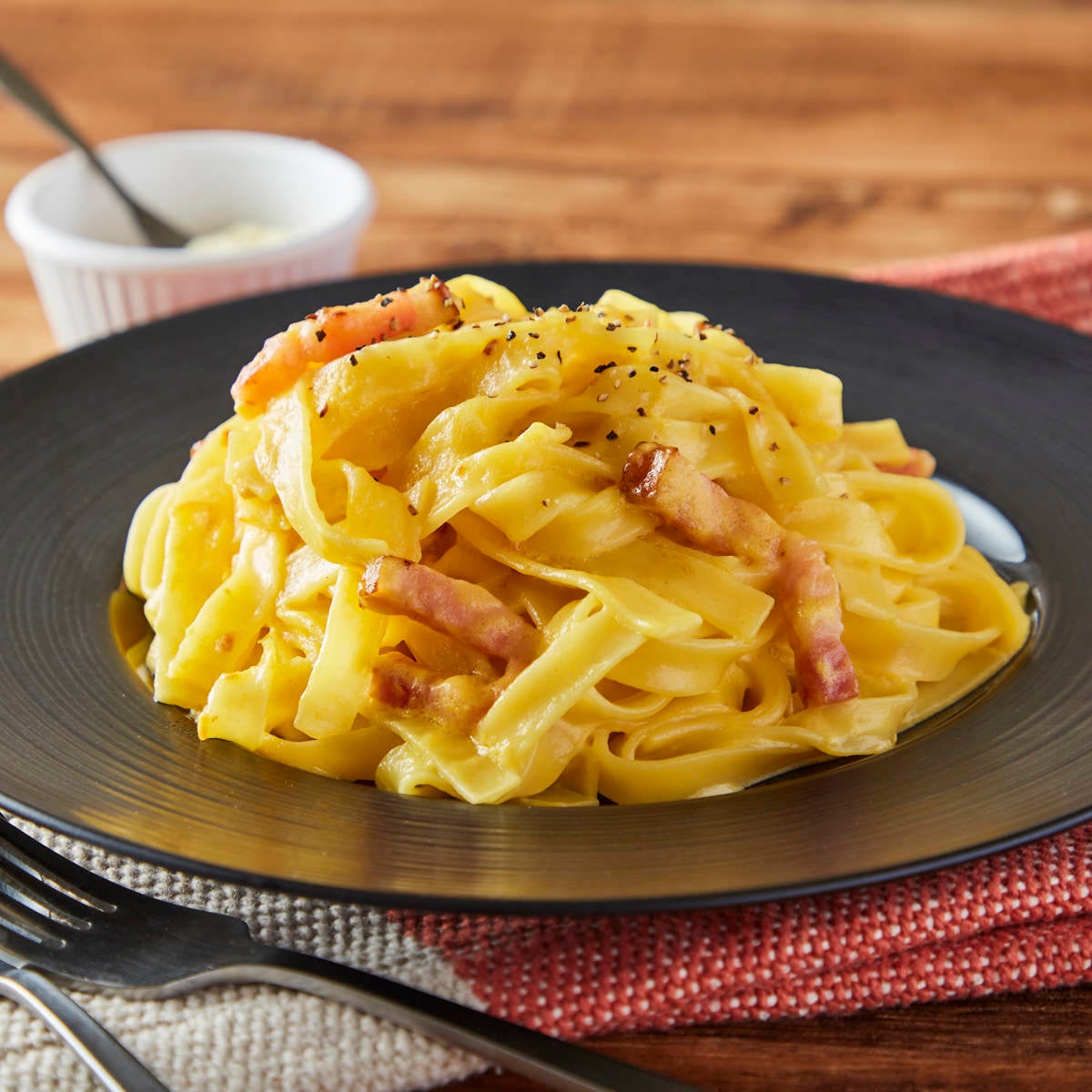 和風カルボナーラ