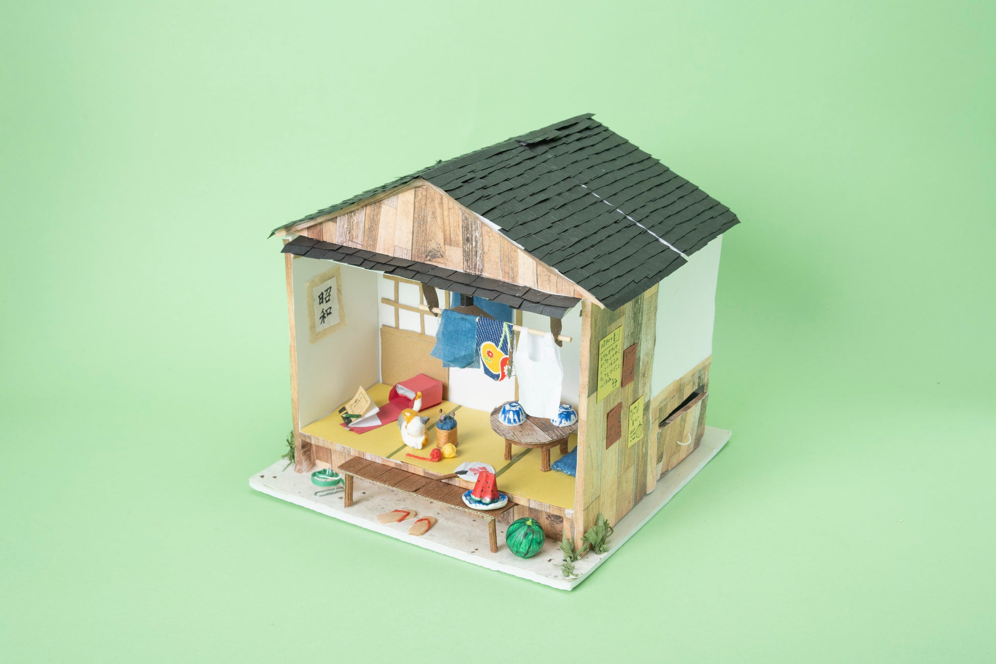 <すてきなデザイン・アイデア賞>  受賞作品 「夏の古き家・おばあちゃんのこどものころ」