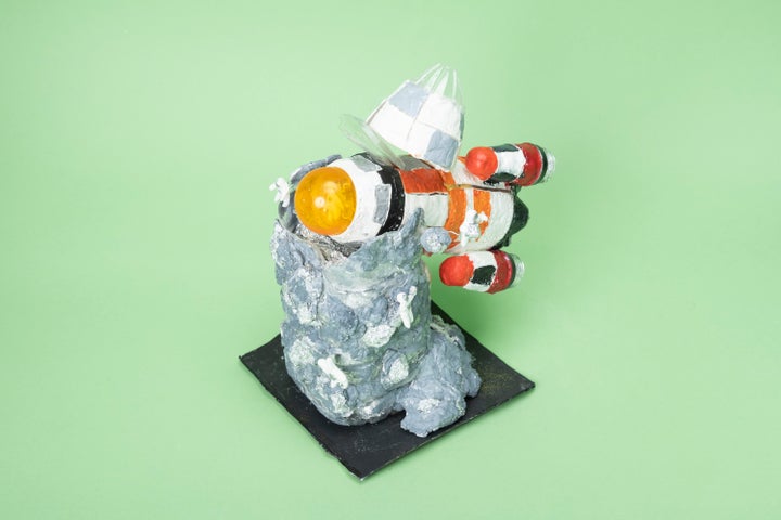 ＜すてきなデザイン・アイデア賞＞　 受賞作品 「宇宙資源をゲット！ロケット」