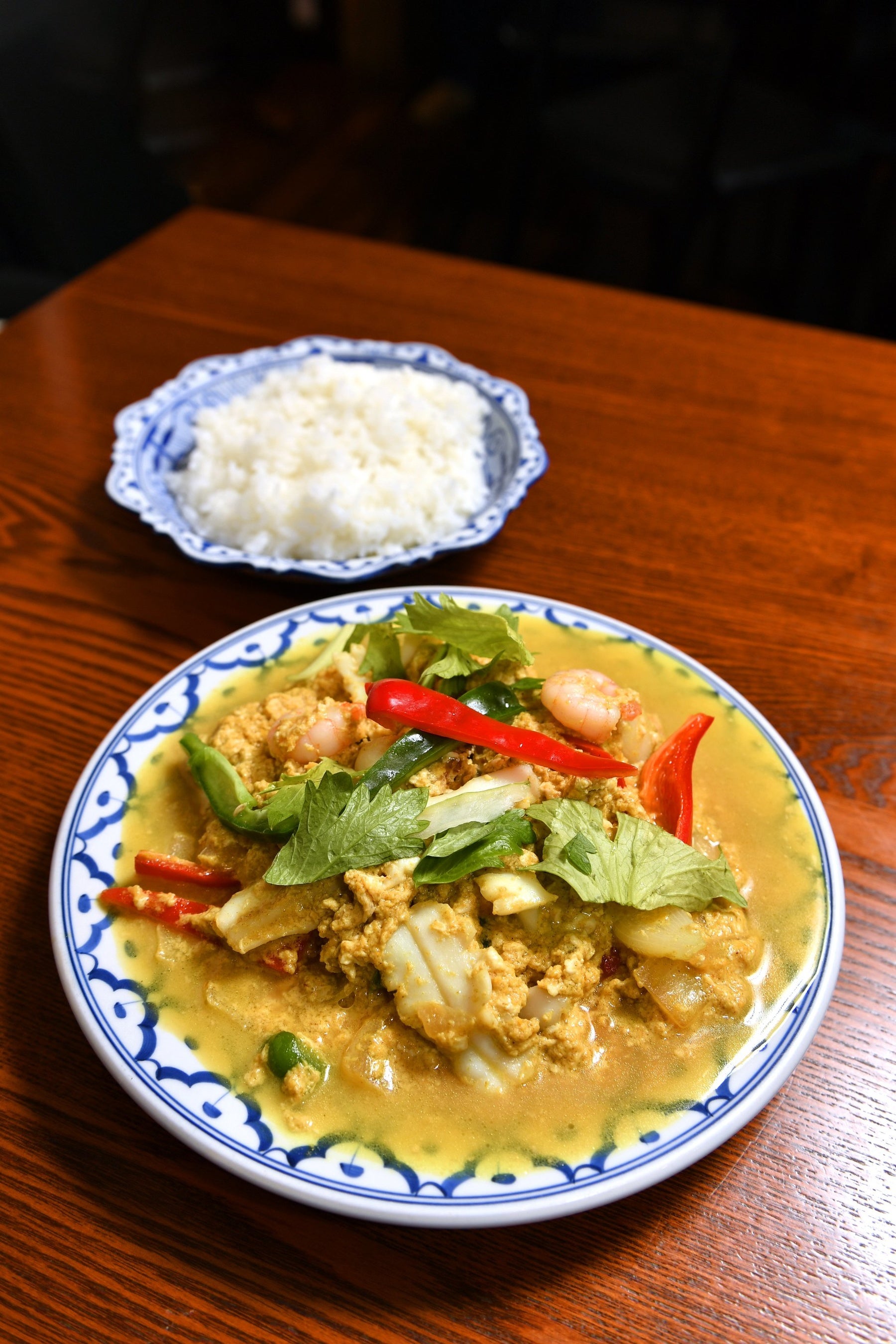 タイレストラン メナムのほとりの「タレーパットポンカリー」