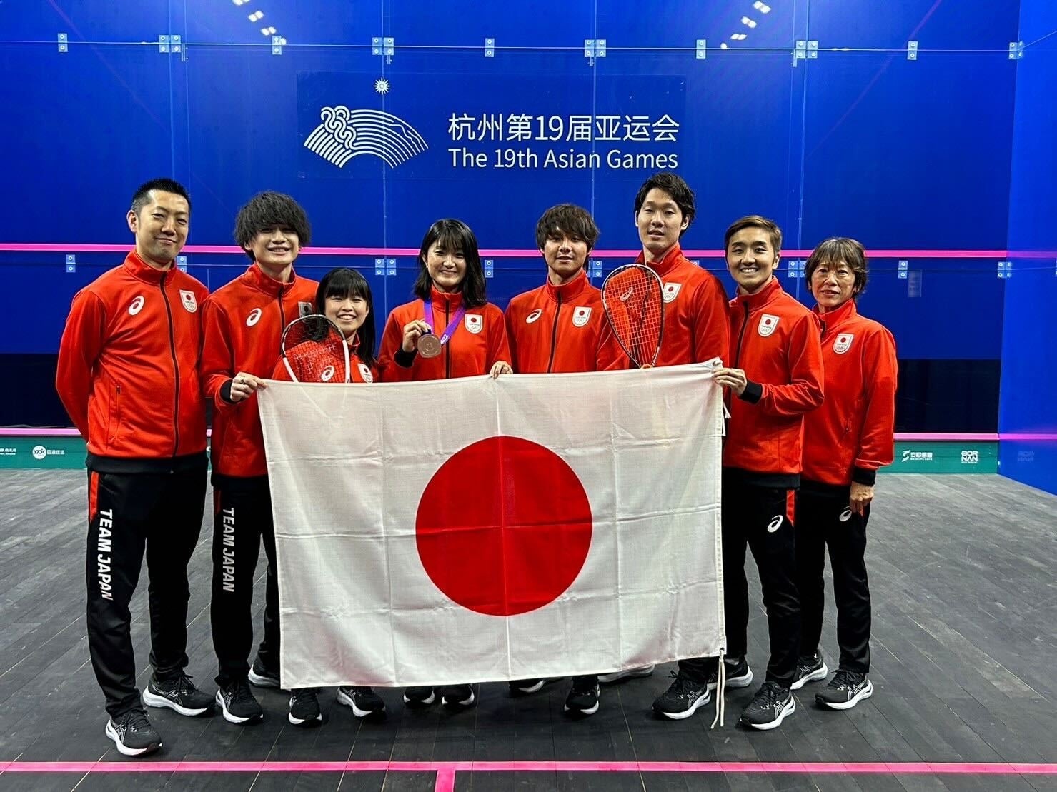 日本代表スカッシュチーム