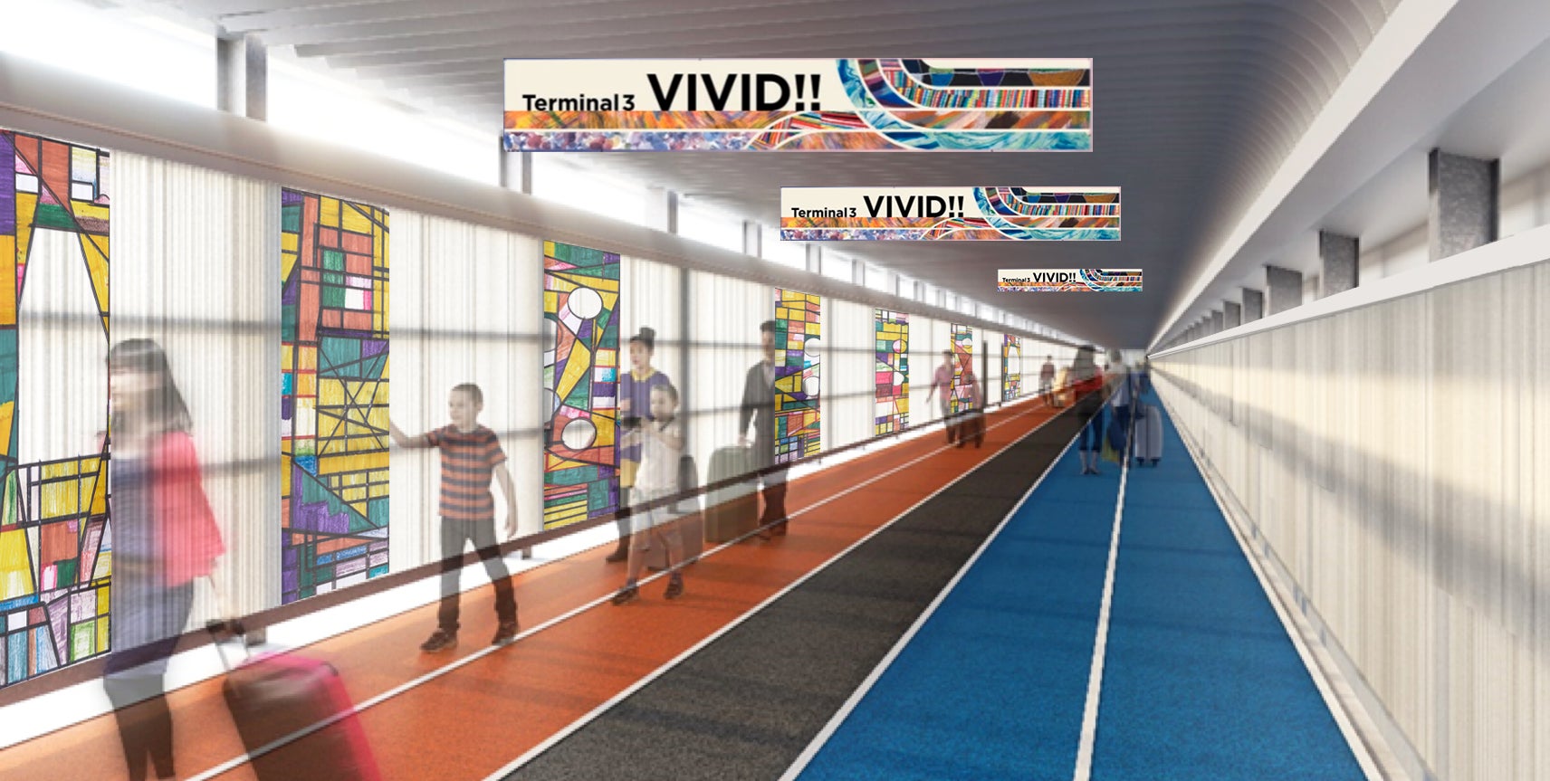 ヘラルボニー、成田空港とコラボし、第3ターミナルと新アクセス通路をジャック!