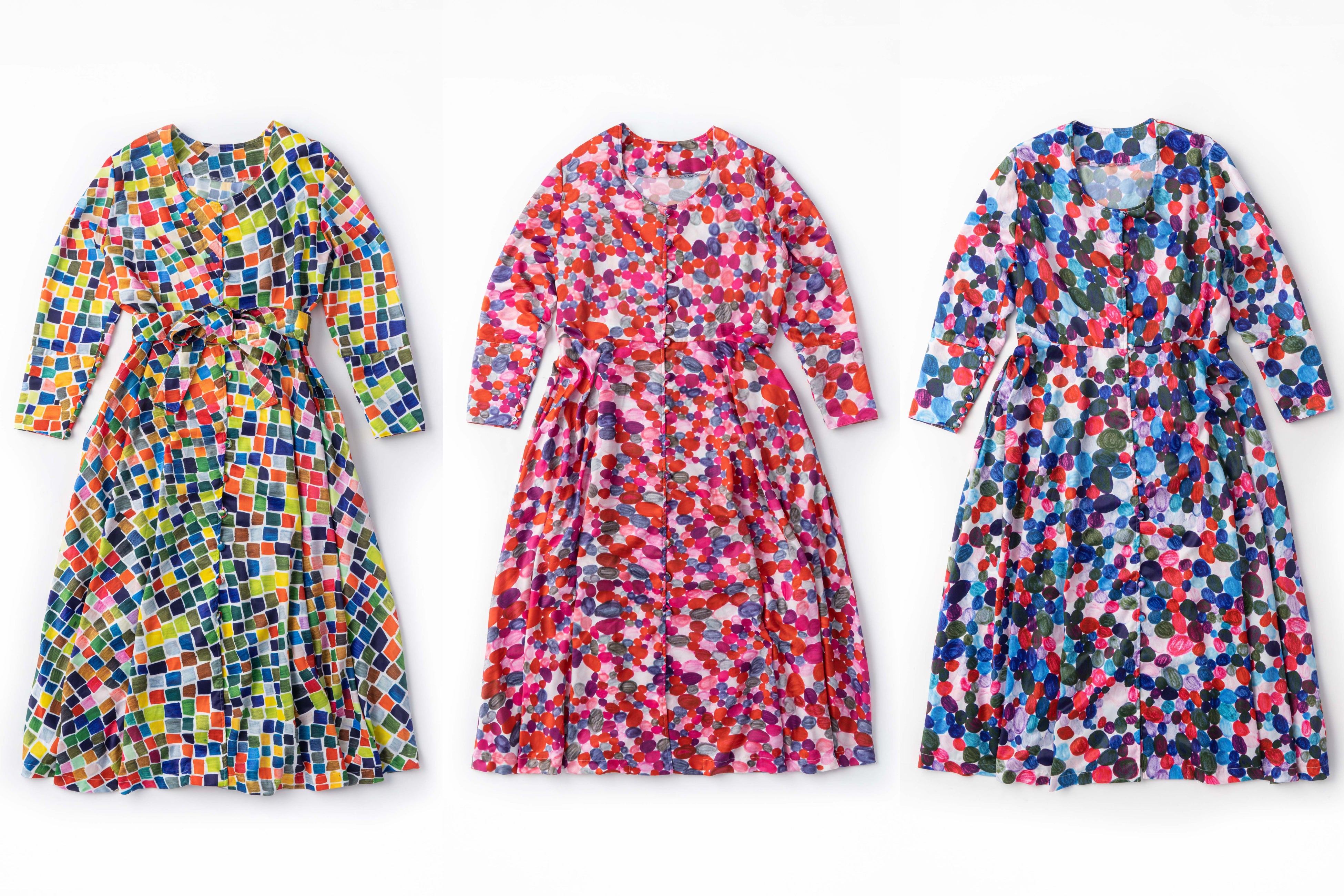 今季 HERALBONY ヘラルボニー 阪急電車 リネンドレス ワンピース