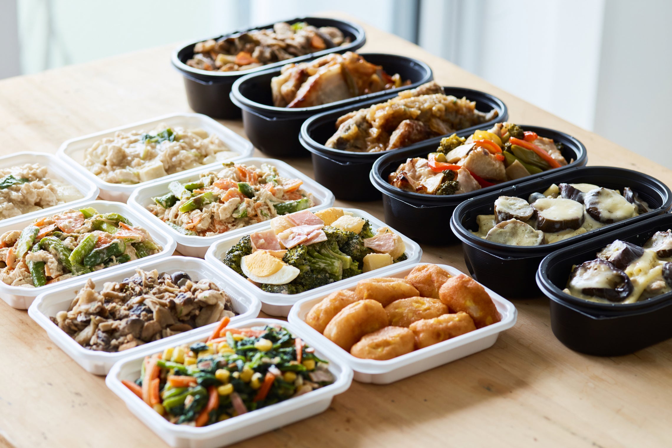 ５食プラン　お届け料理例