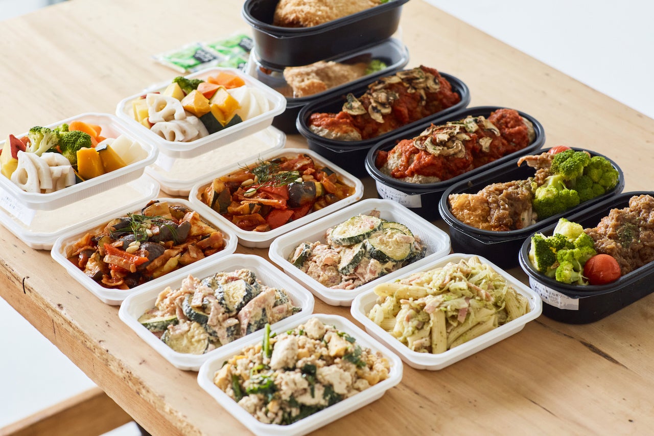 5食プランお届けイメージ