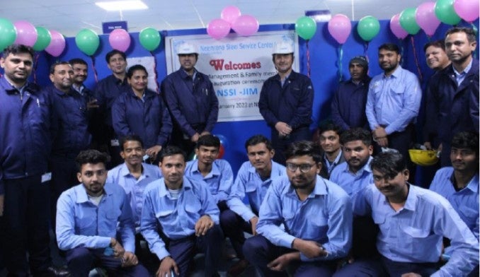 現地研修生と講師