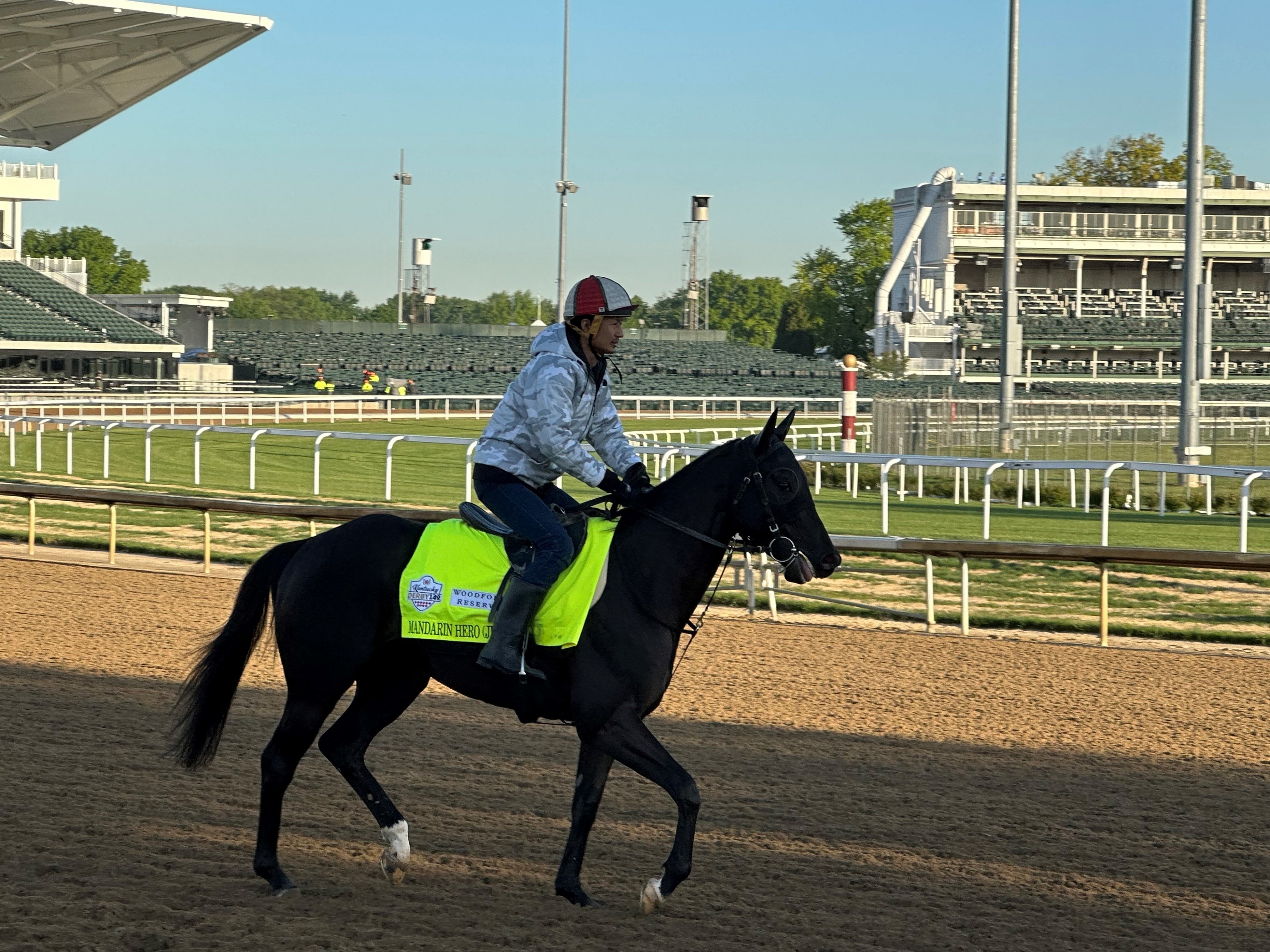 マンダリンヒーロー号の様子②