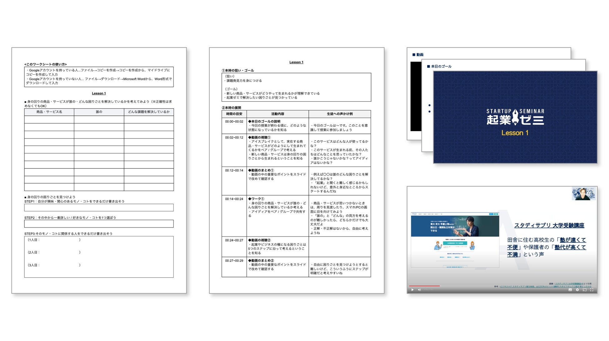 教育コンテンツのイメージ