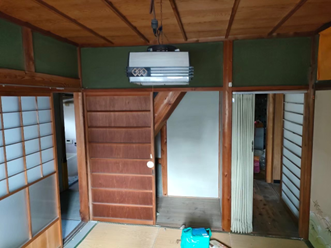 「こだまのいえ春田」内観（before）