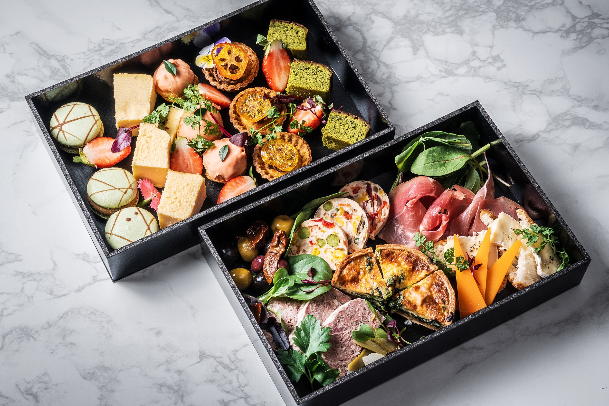 お部屋で楽しめるアペタイザー＆スイーツ