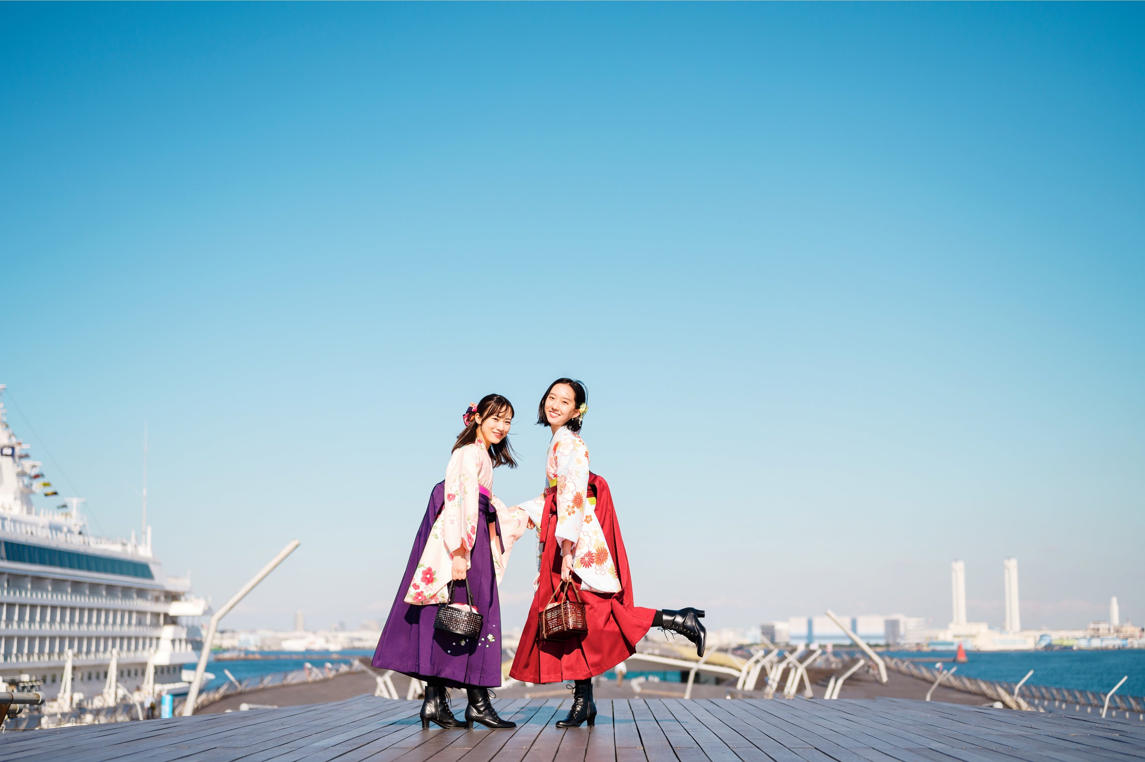 お食事の後は、横浜・みなとみらい散策を お楽しみください。