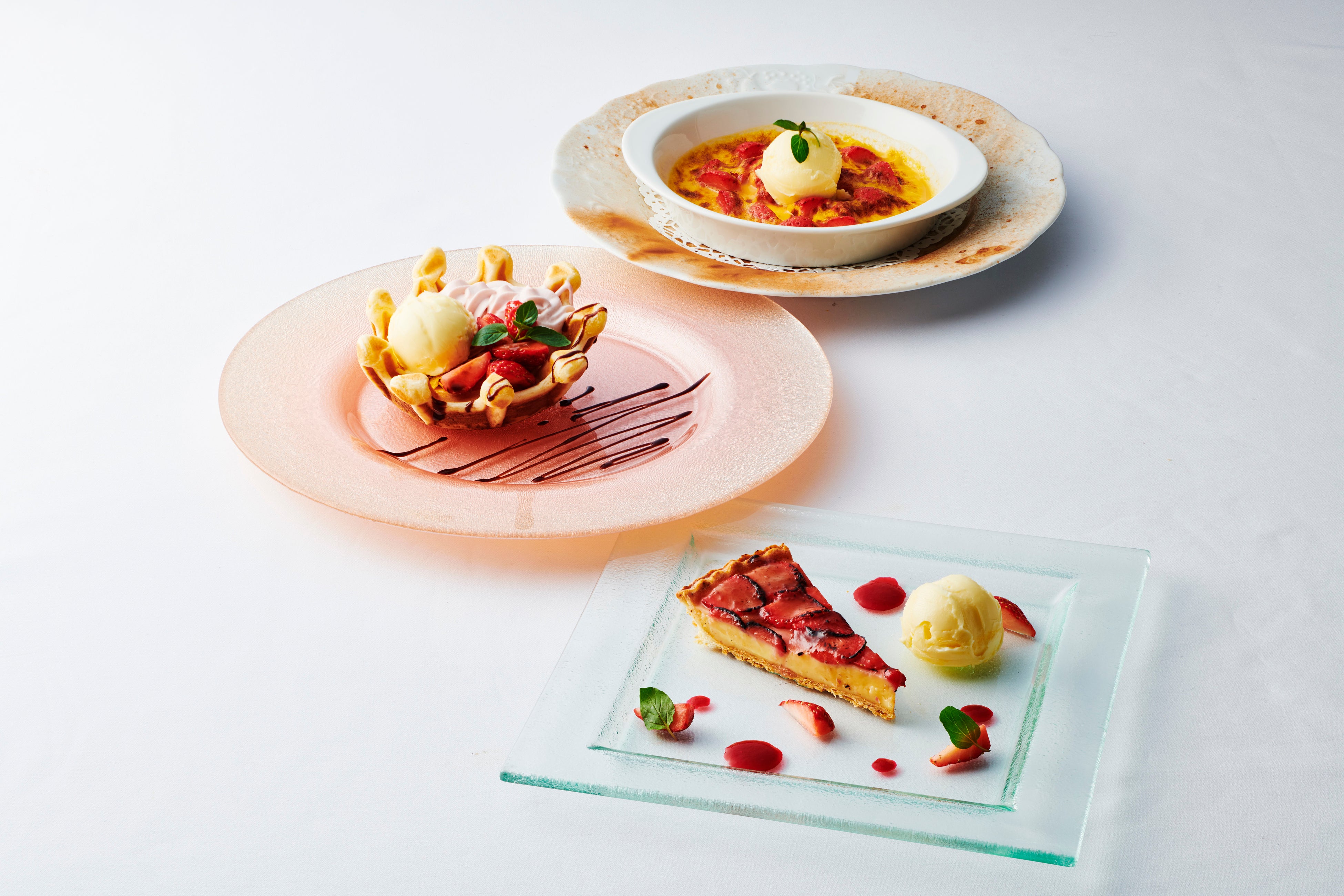 選べるデザート3種