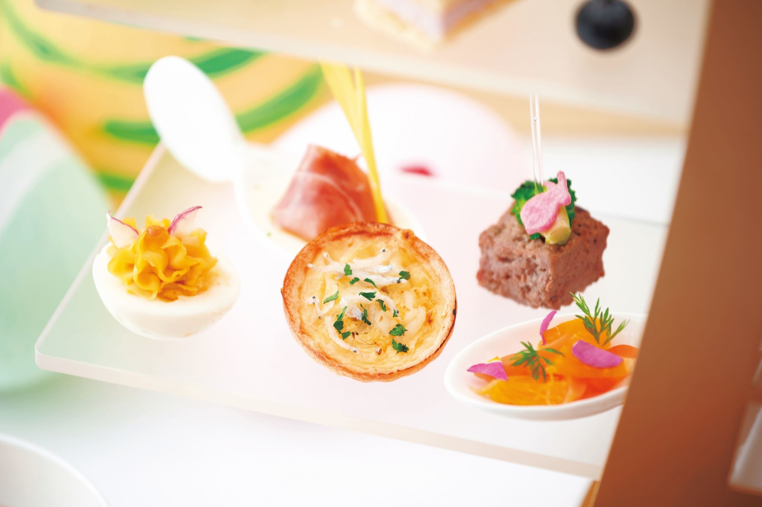 アフタヌーンティーセット3段目