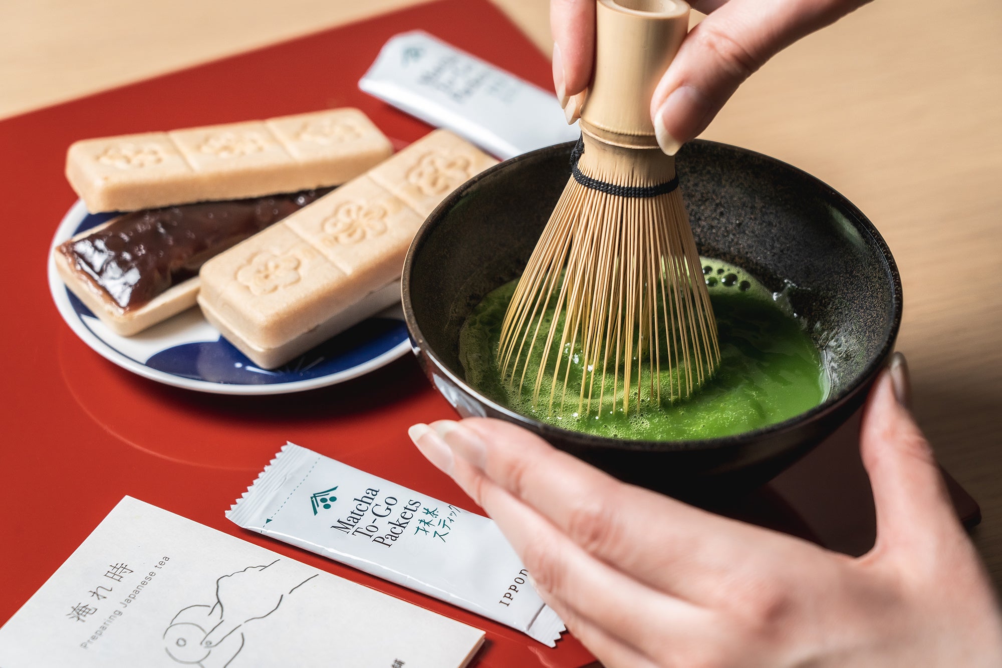 「お部屋で気軽にお抹茶体験プラン」イメージ画像