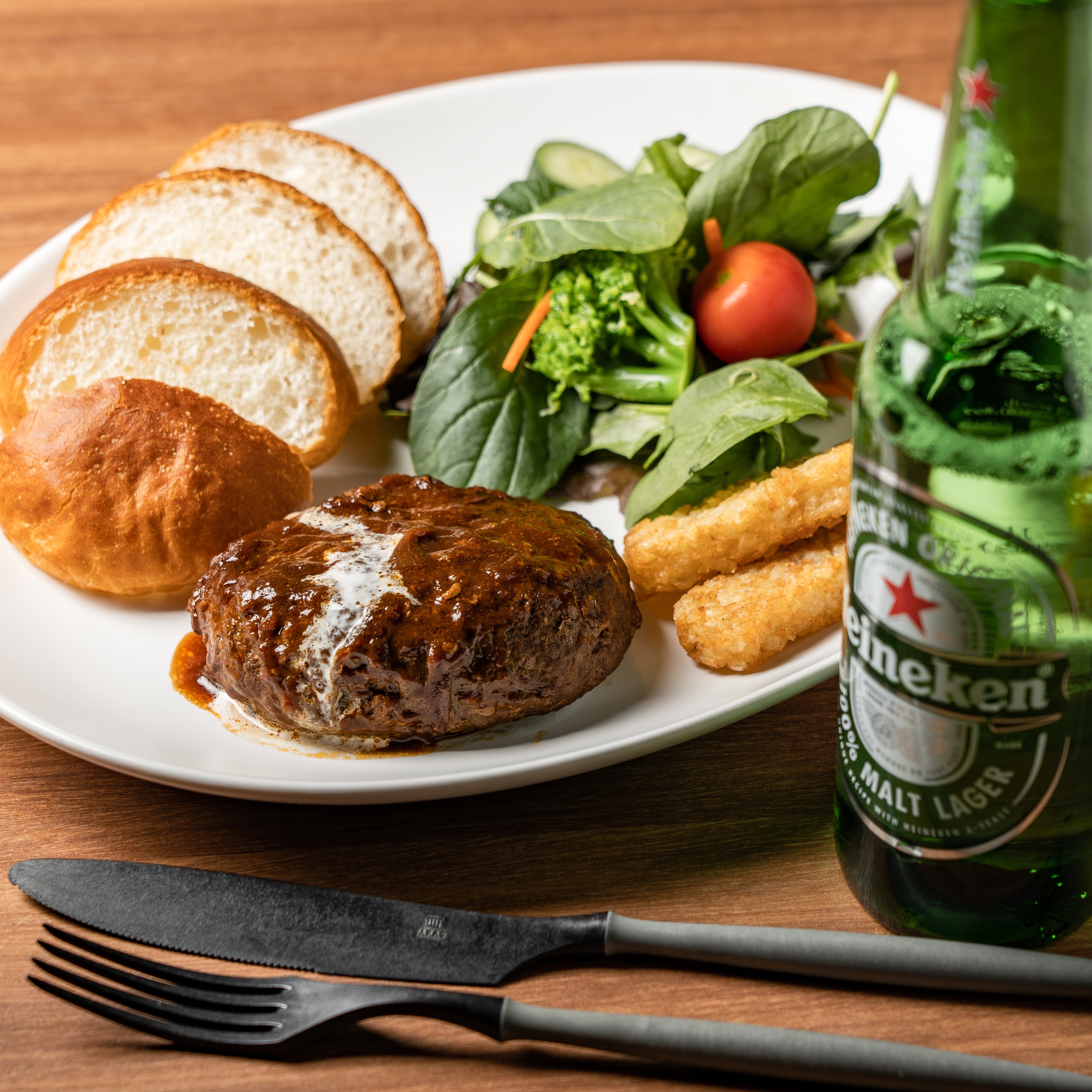 但馬玄の煮込みハンバーグ