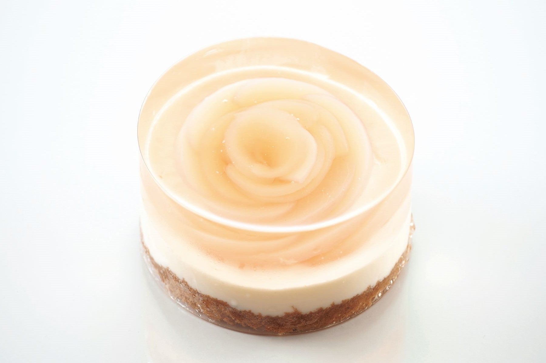 白桃レアチーズケーキ