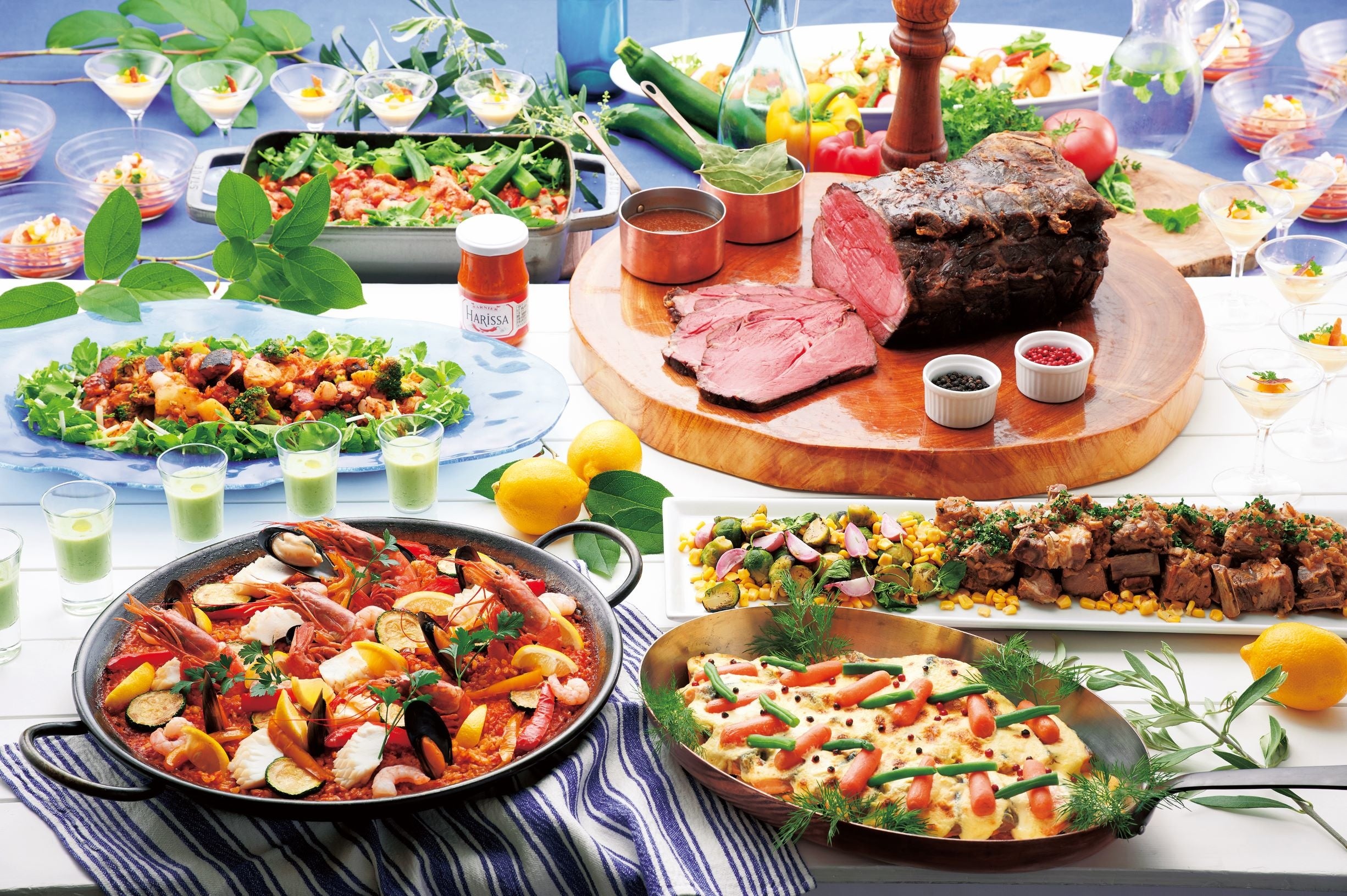 お盆スカイブッフェ 料理イメージ