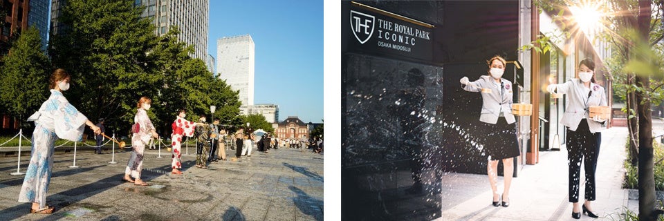 打ち水イメージ