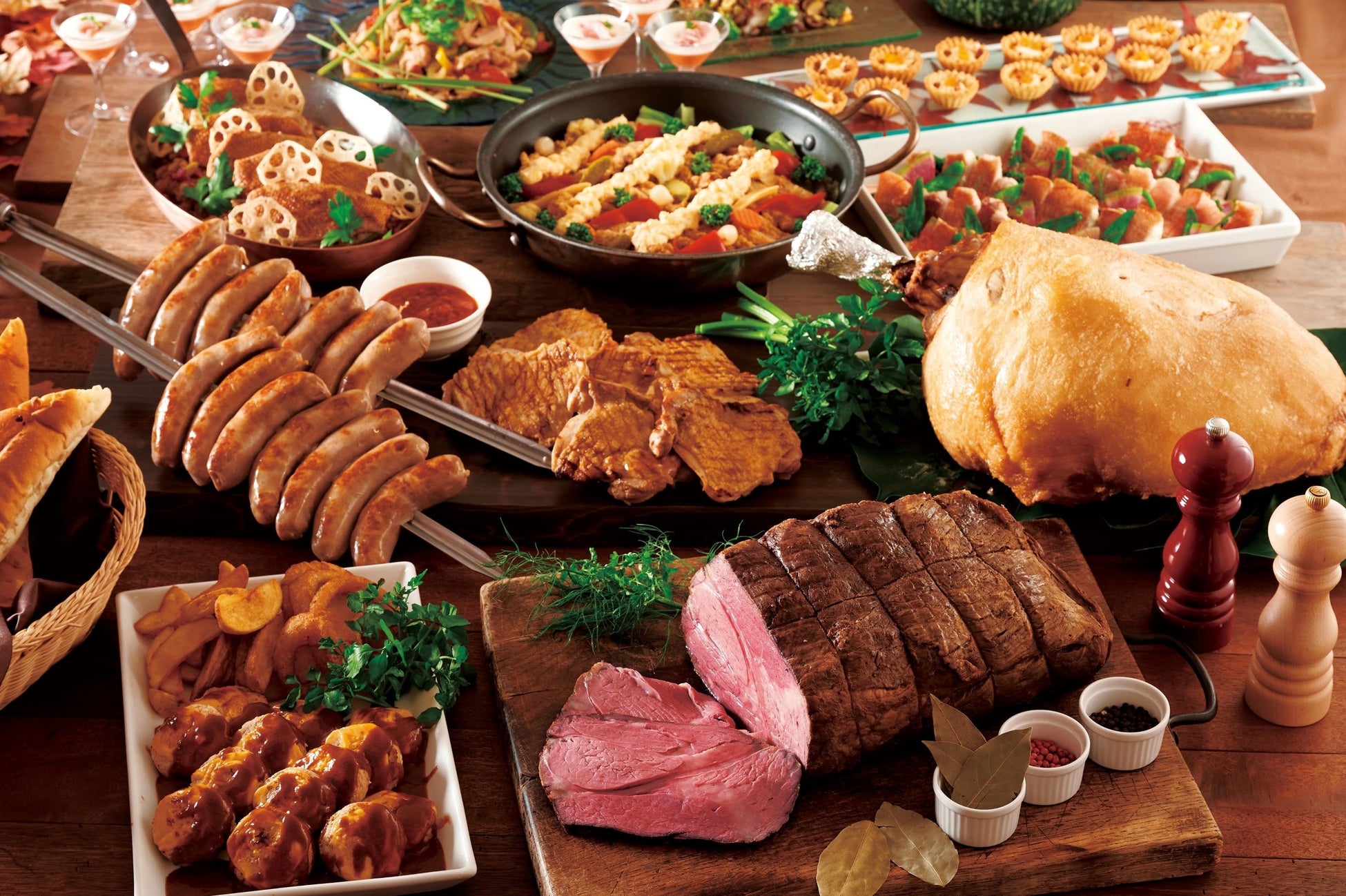 横浜ロイヤルパークホテル 開業 29 周年を祝して 肉 料理が勢揃い スカイブッフェ Chef S Kitchen Meat Meat Meat 株式会社ロイヤルパークホテルズアンドリゾーツのプレスリリース 横浜ロイヤルパークホテル 開業 29 周年を祝して 肉 料理が勢揃い スカイブッフェ Chef S Kitchen Meat Meat Meat 株式会社ロイヤルパークホテルズアンドリゾーツのプレスリリース