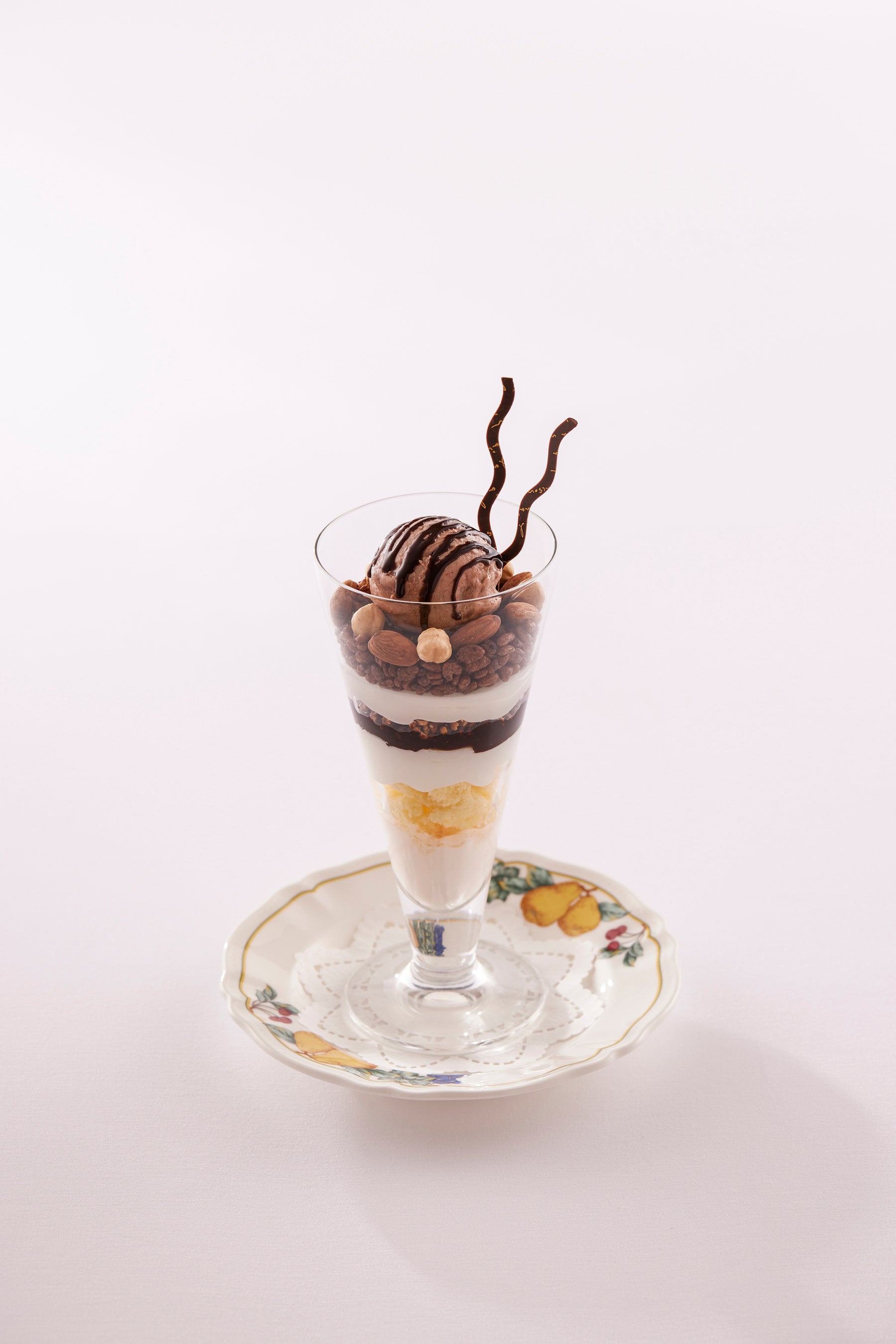 チョコレートのパフェ