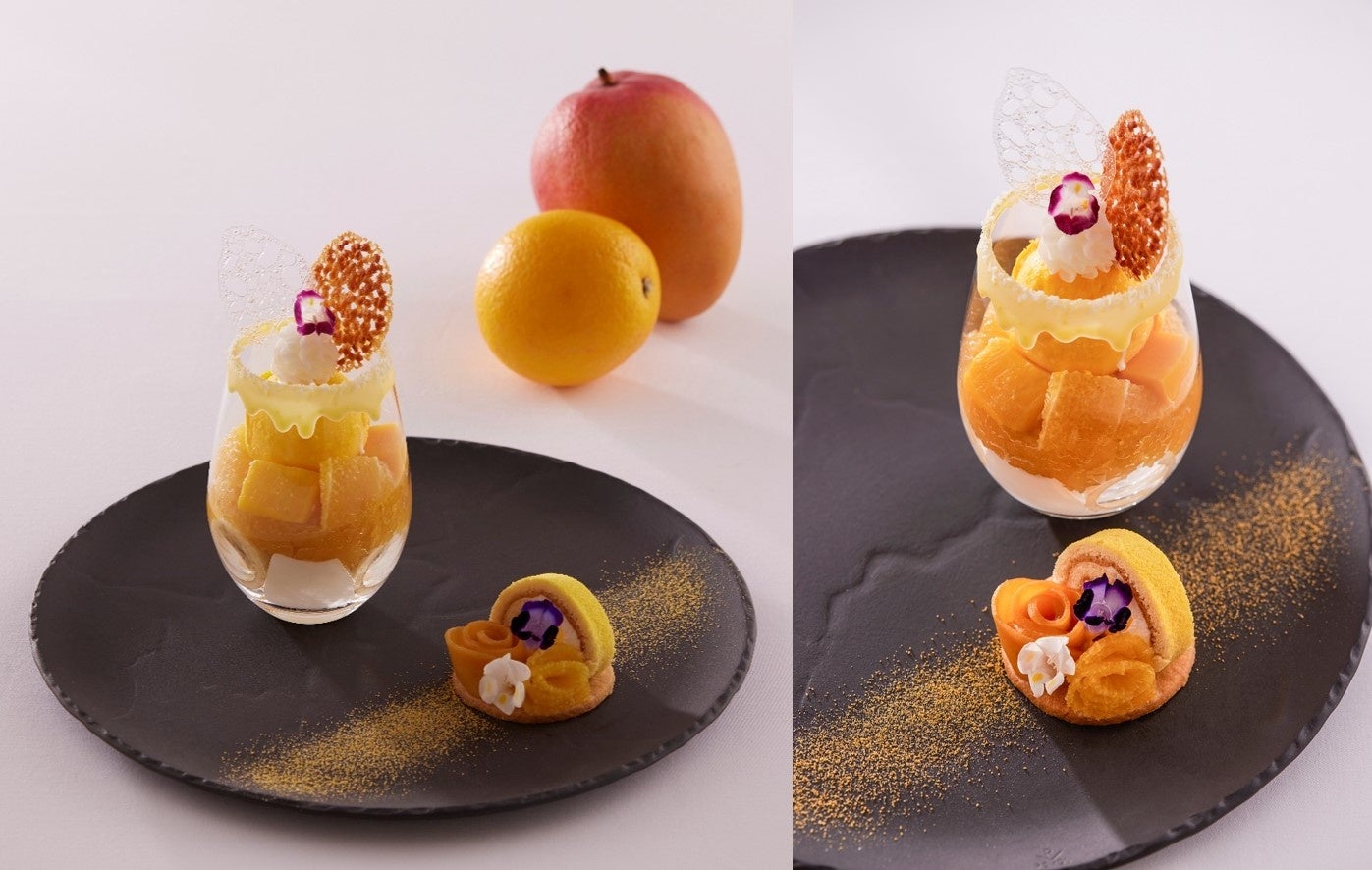 ORENGEーマンゴーとオレンジのパフェー
