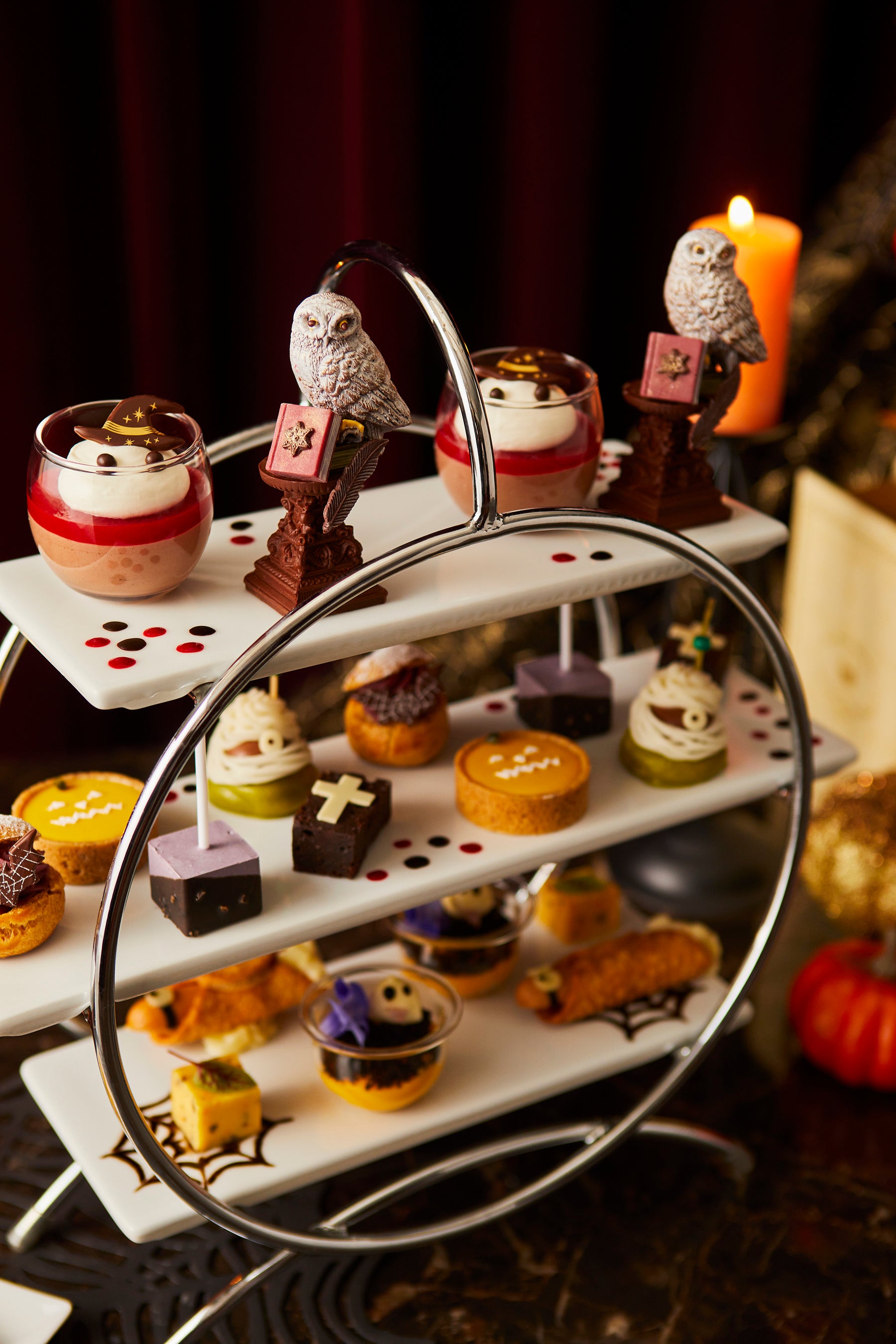 ハロウィンアフタヌーンティー ※写真は2名様分です。